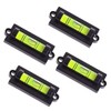 WOYISEPG 4Pcs Bubble Spirit Level RV Standard Levels with Mounting