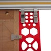 340mm Track Saw Square, Red Right Angle Circular Saw Guide
