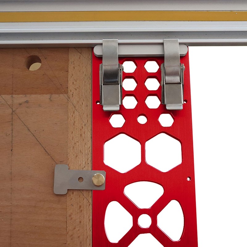 340mm Track Saw Square, Red Right Angle Circular Saw Guide