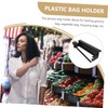 Hemoton Roll Supermarket Roll Bag Hanging Grocery Bag Organizer Produce
