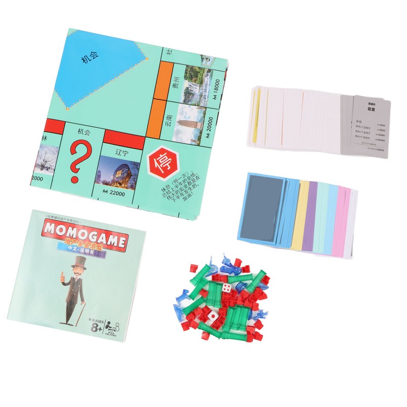 Family Board Game China Location Desktop Dice Game Cartoon Chess