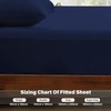 Rehan & Co Single Fitted Sheet Navy 100% Egyptian Cotton