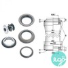 Point Headset Semi-Integrated Loo A-Head 1 1/8, Aluminium, black