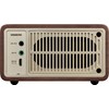 Sangean WR-7GW Wood Cabinet Mini Bluetooth Speaker with FM Tuner