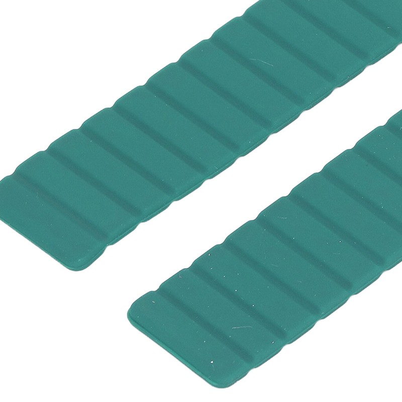 Silicone Replacement Watch Band Adjustable Magnetic Silicone Watch Strap for