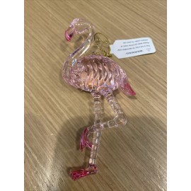 Party explosions Pink flamingo hanging Christmas ornament Qty Of 1 party explosions brand new