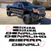 GM 6PCS NEW 11-19 Matte Black GMC Sierra Denali Duramax