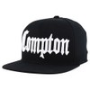 Trendy Apparel Shop 3D Compton Old English Font Embroidered Flat