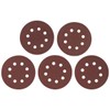 Meccion 125 mm Sandpaper Set, 50 Pieces, Velcro Sanding Discs,
