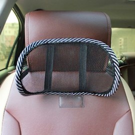 Mesh breathable neck cushion summer car seat back cushion / 망사 통풍 목쿠션 여름 자동차 시트 차량용 등쿠션