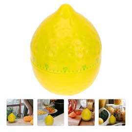 Ciieeo 2pcs Cartoon Kitchen Timer Lemon-Shaped Mechanical Countdown Timer for Cooking and Baking Easy to Use Lightweight Kitchen Gadget