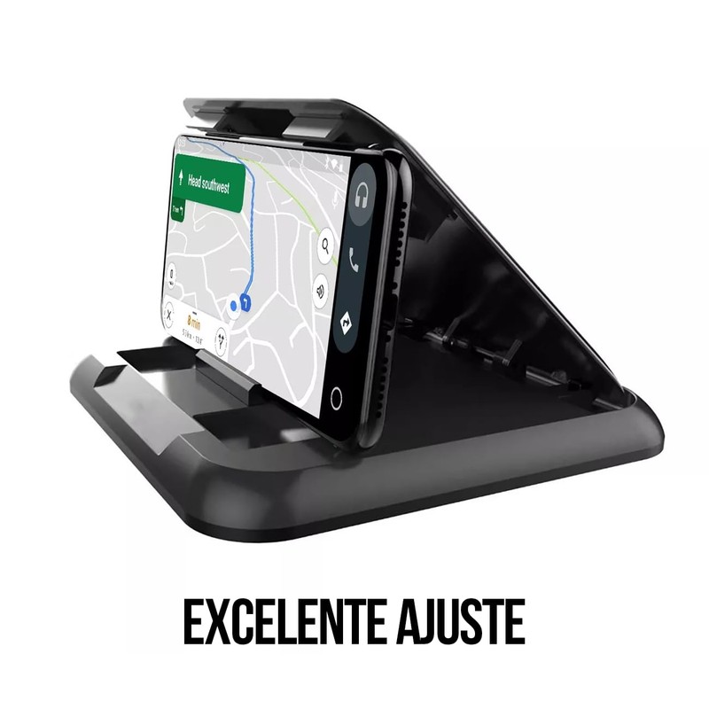 Ecoshopmaster Soporte De Telefono para Coche Alta Calidad Universal Tablero