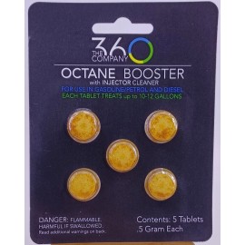 The 360 Company Octane Booster With Injector Cleaner  (5 Packs)