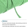 sourcing map Cotton Rope Twisted Braided Twisted Single Strand Cord,