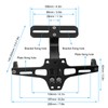Motorcycle License Plate Bracket CNC Aluminium Alloy Universal Adjustable Motorcycle