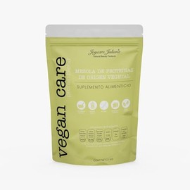 Vegan Care Protein Blend Suplemento Alimenticio Mezcla de Proteinas de Origen Vegetal Libre de Gluten Sin Azucares Añadidos 30g por porción Pauqete de