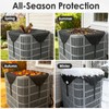 Air Conditioner Covers for Outside Winter, 36''x36'' Mesh and Oxford
