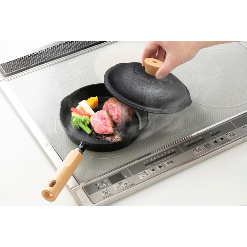 Ishigaki Delish Life 4567 Iron Cast Skillet Lid Cover Knob