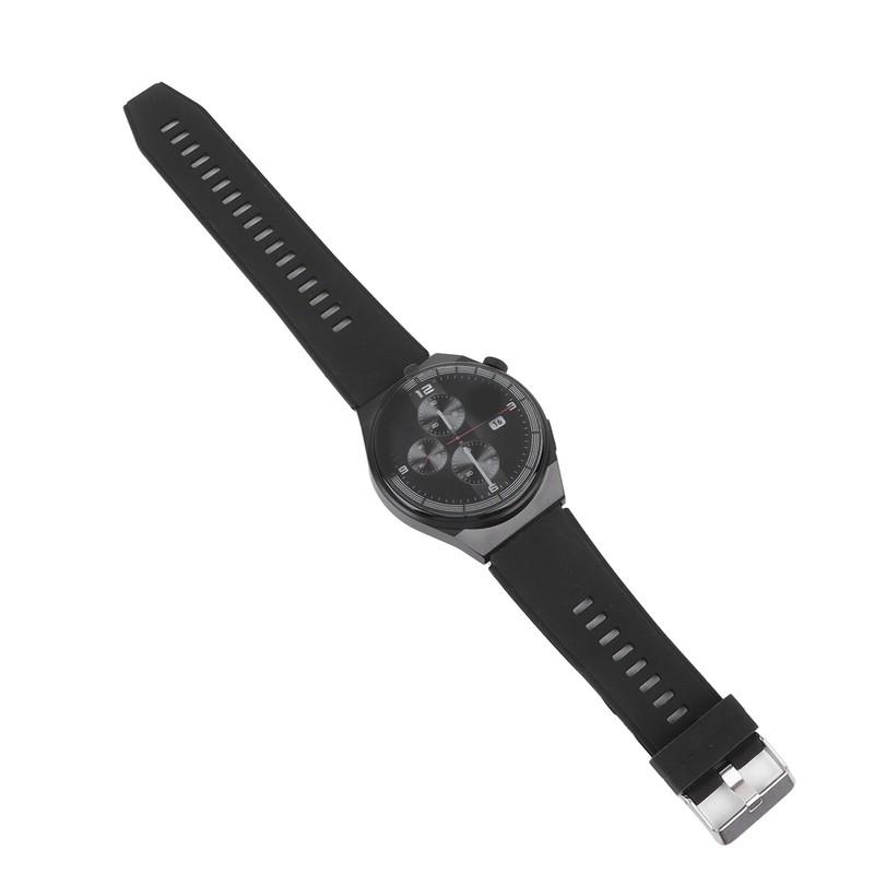 Smart Watch 1.28in Screen Voice Call Round Dial Rotatable Crown
