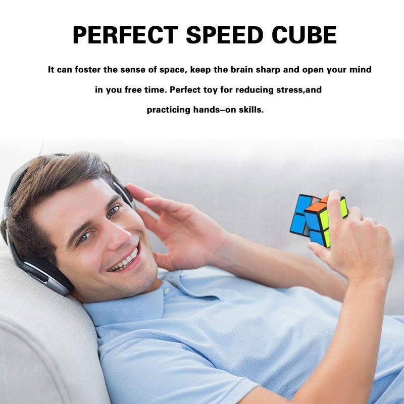 Speed Cube Set, Aitey 2x2 3x3 Pyramid Bundle Magic Cube