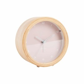 Karlsson [DL] Alarm Clock Gentle w. Light Soft Pink