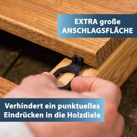 QUICK2FIX® Professional 7 mm Spacer for Decking Decking 7 mm High-Quality Spacer for Decking (7 mm Joint Width) Made in Germany