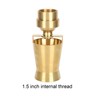 Water Fountain Nozzle Spray 1.5 Inch Internal Thread Brass Easy