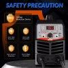 GZ GUOZHI 160A 2-in-1 Stick/LIFT TIG Welder-Dual Voltage,Smart Synergic Control