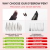 Liquid Microblading Eyebrow Pencils for Women – Waterproof, Quick-Drying Brow-Fection