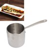 Butter Warmer Pot Quick Heat Conduction Three Layers Stainless Steel