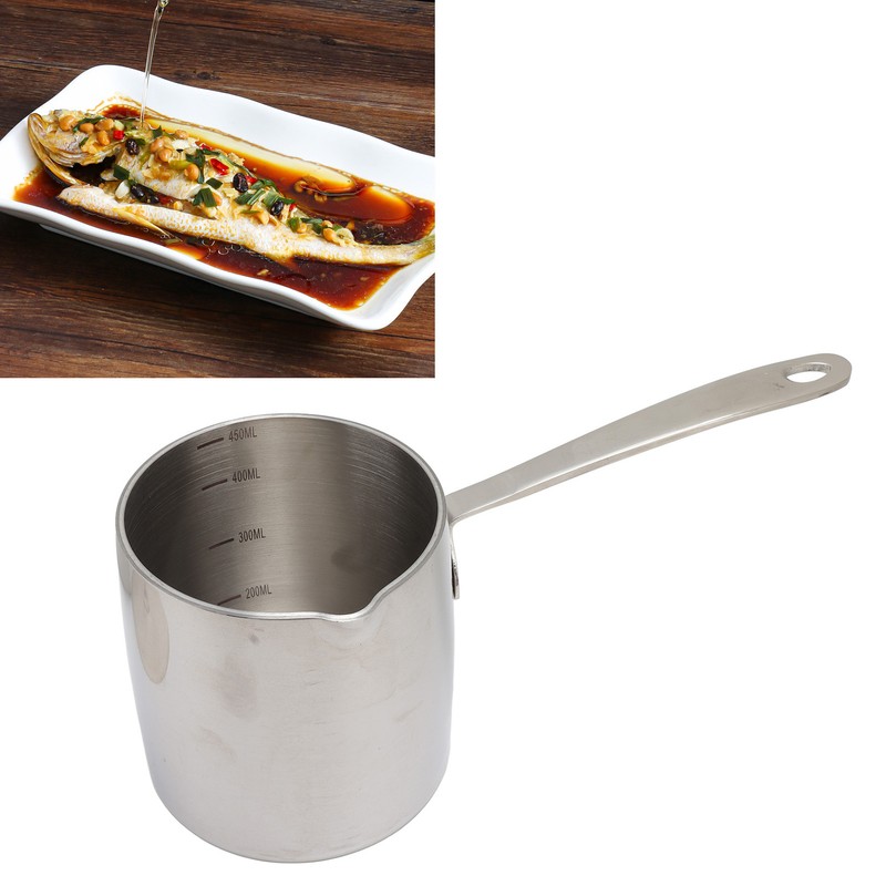 Butter Warmer Pot Quick Heat Conduction Three Layers Stainless Steel