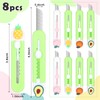 Lanties 8 Pieces Cute Box Cutter Utility Retractable Mini Sharp