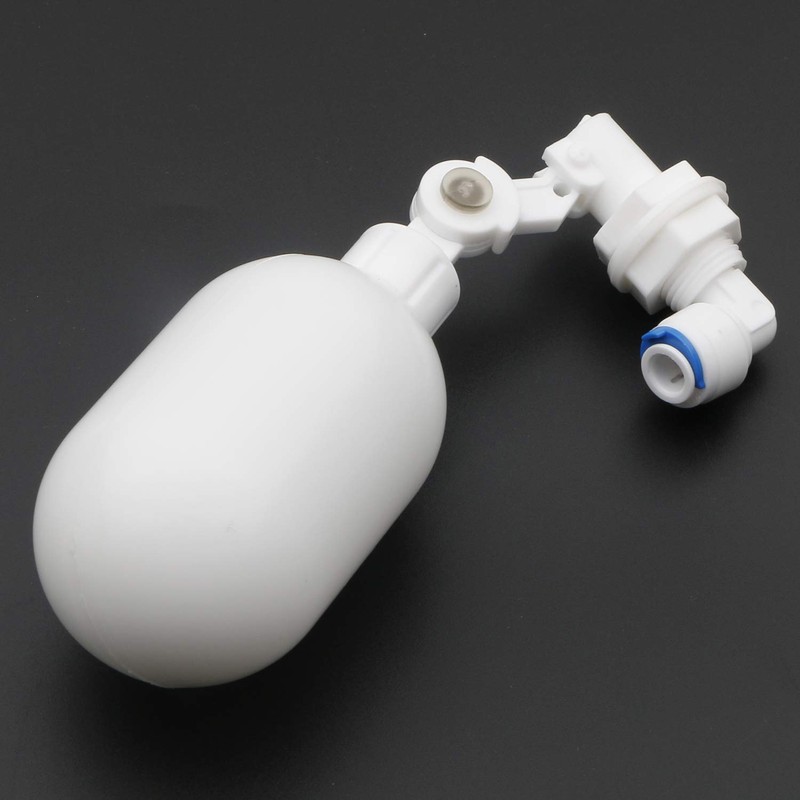 Pxyelec 2pcs Water Filter Float Ball Valve with 1/4" Quick