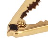 NutCracker, Stainless Steel Gold Nut Cracker Tool Crab Cracker Portable