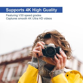 LinkMore 128GB Micro SDXC Card(2pack), A1, UHS-I, U3, V30, Class 10 Compatible, Read Speed Up to 95 MB/s,Write Speed Up to 45 MB/s, SD Adapter Included