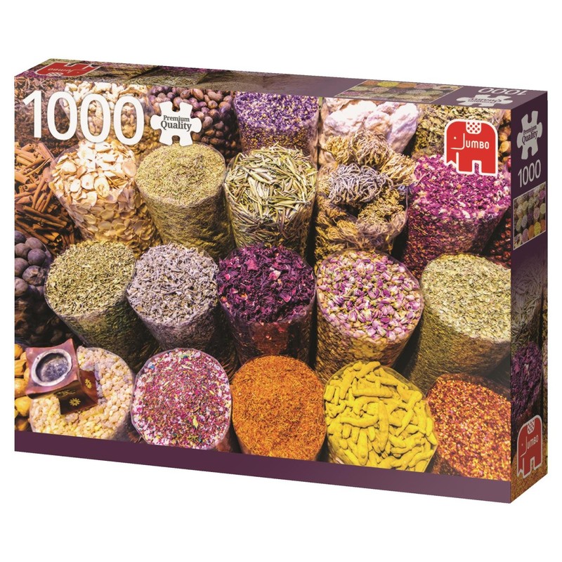 Jumbo Premium Puzzle Collection 'Spices' 1,000 Piece Jigsaw Puzzle
