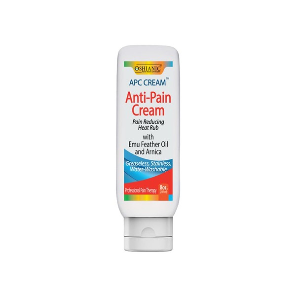 Oshianic APC Pain Cream with Emu Oil and Arnica, Soothes