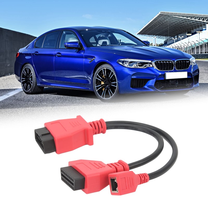 Diagnostic Connector Programming Cable Connector Ethernet OBD2 Cable Adapter for