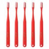 Oral Care Tuft 24 SS (Super Soft) Red [Set of 10] No Cap