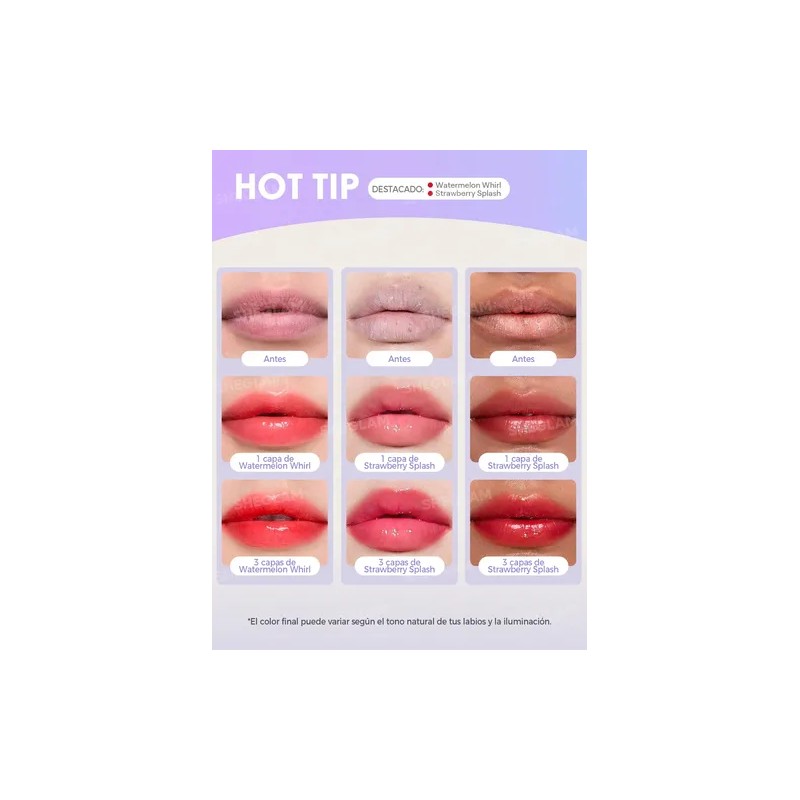 Sheglam Hydra Jelly Bálsamo Labial Hidratante - Guava Glow