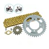 Kit Arrastre Sprocket Para Italika Ft125ts 125z Dt125 Ft125