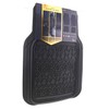LUNNA FM-337E 4pc Aztec Black Rubber Floor Mat
