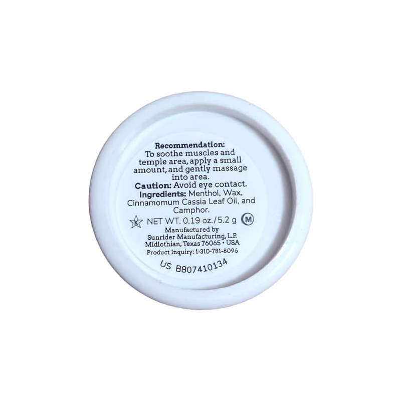 Sunbreeze Balm .19 oz Small Container by Sunrider