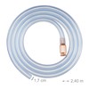 Relaxdays Shaking Hose, 240 cm Length, Self-priming, Transfer of Petrol