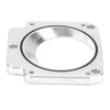 Throttle Body Adapter Plate Natural Finish Aluminum with Mounting Bolts