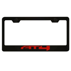 BLVD Black License Plate Frame for AT4
