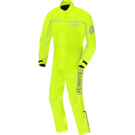 FC-Moto Rain 1-Piece Motorcycle Rain Suit Yellow 2XL