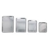 Takagi Stainless Steel Square Tray, Made in Japan, Set of