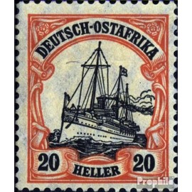 german-Eastern Africa 34 with hinge 1911 Ship Imperial Yacht Hohenzollern (Stamps for collectors) Seafaring/ships