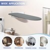 VerRich Foldable Wall Mounted Ironing Board 36” x 12”180°Rotatable Ironing